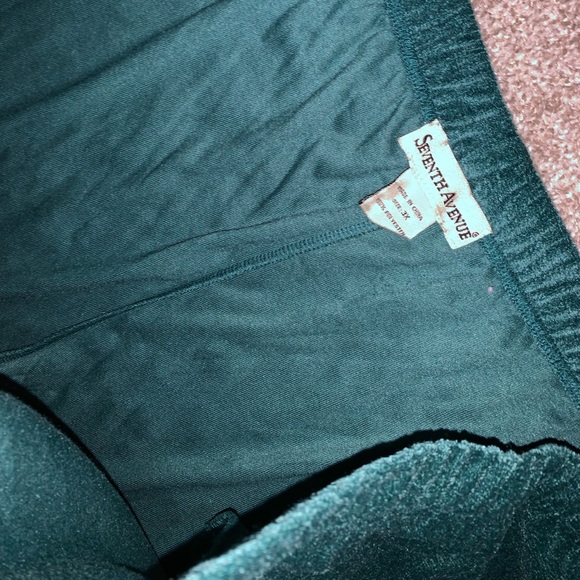 Seventh Avenue Turquoise Wide Leg Pants size 3X - Picture 8 of 8